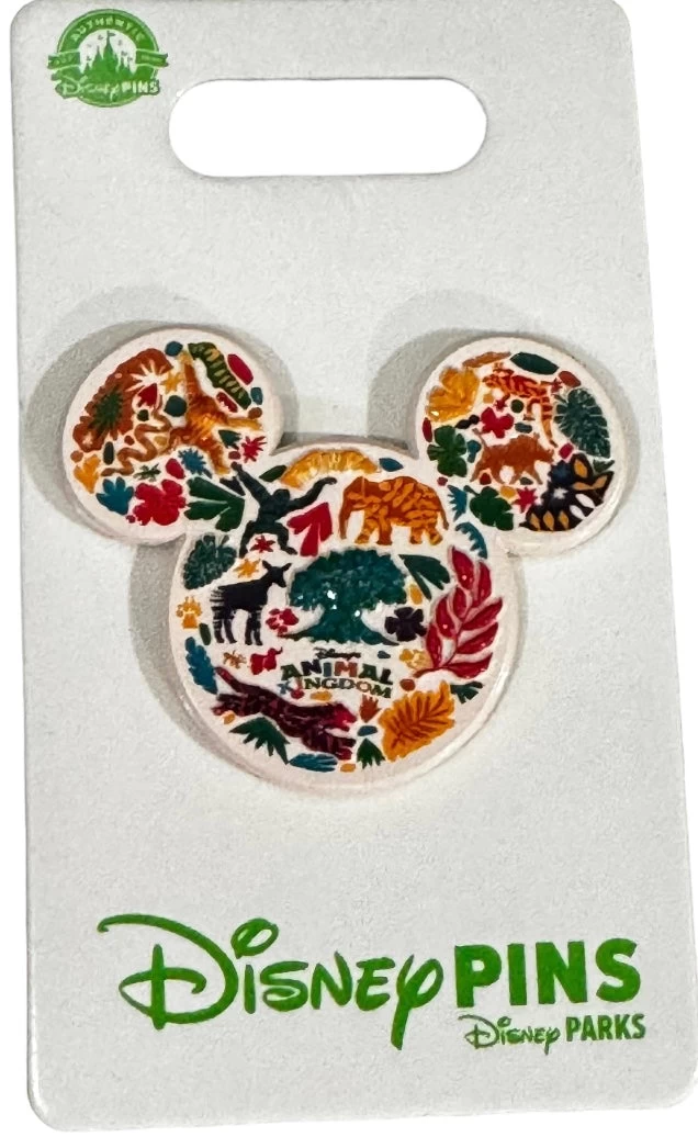 Disney Animal Kingdom Mickey Pin 2023 3 Disney Animal Kingdom Mickey Pin 2023