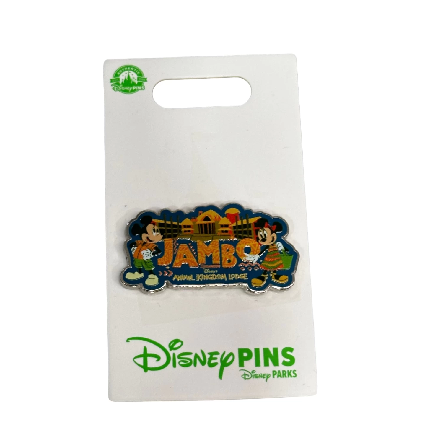 Disney Animal Kingdom Lodge Jambo Pin Minnie & Mickey 3 Disney Animal Kingdom Lodge Jambo Pin Minnie & Mickey
