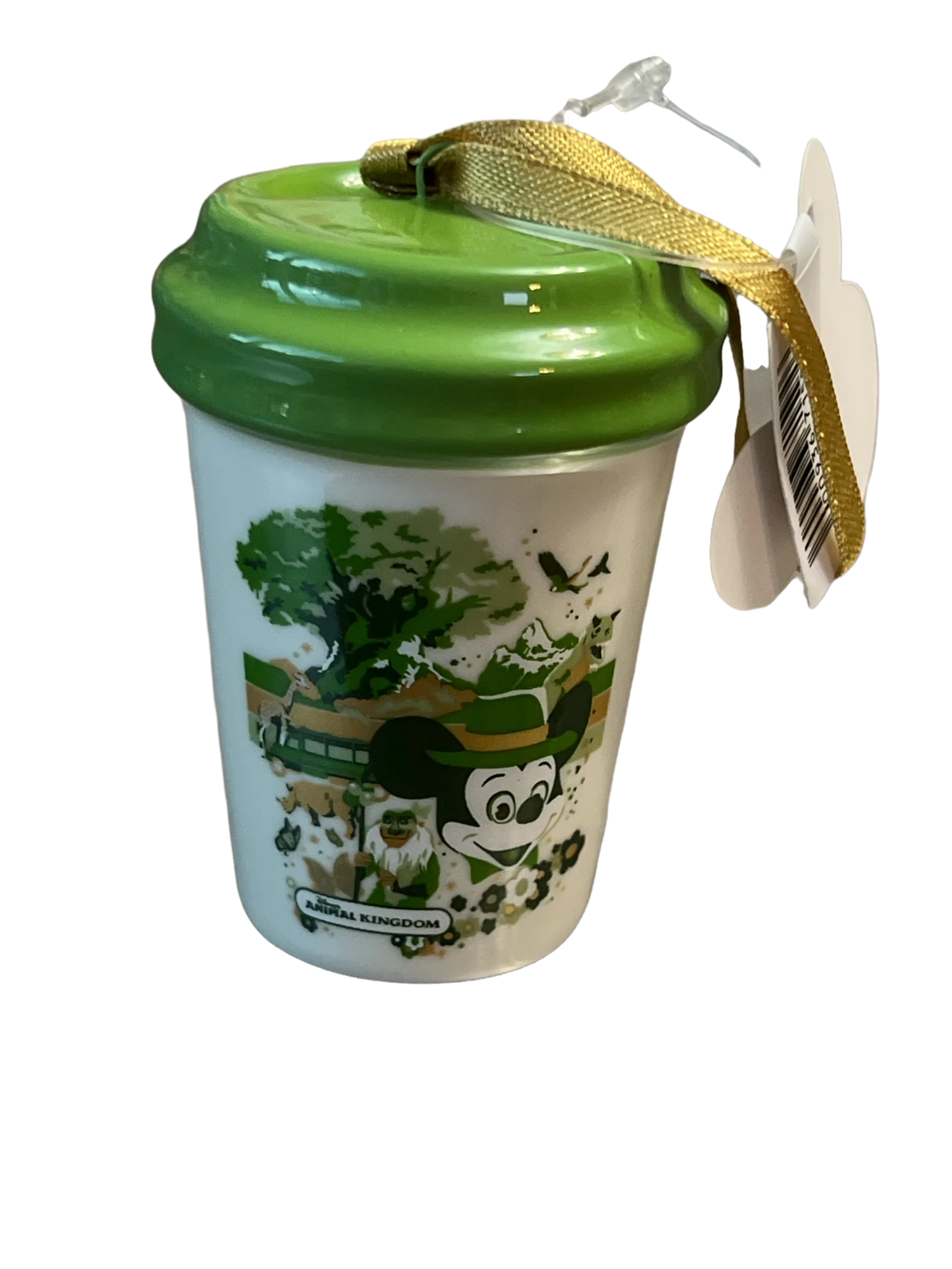 Walt Disney World 50th Anniversary Animal Kingdom Retro Ceramic Tumbler Ornament 3 Walt Disney World 50th Anniversary Animal Kingdom Retro Ceramic Tumbler Ornament