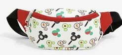 Disney Loungefly Mickey Mouse Foods Fanny Hip Pack Purse-Box Lunch Exclusive