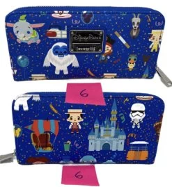 Disney Parks Icon Attractions Celebrations Loungefly Wallet -Disney Magic Shop image 095d906f d4e3 4945 8925 1af737f81189