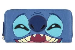 Disney Loungefly Stitch 2 Sided Zip Around Wallet