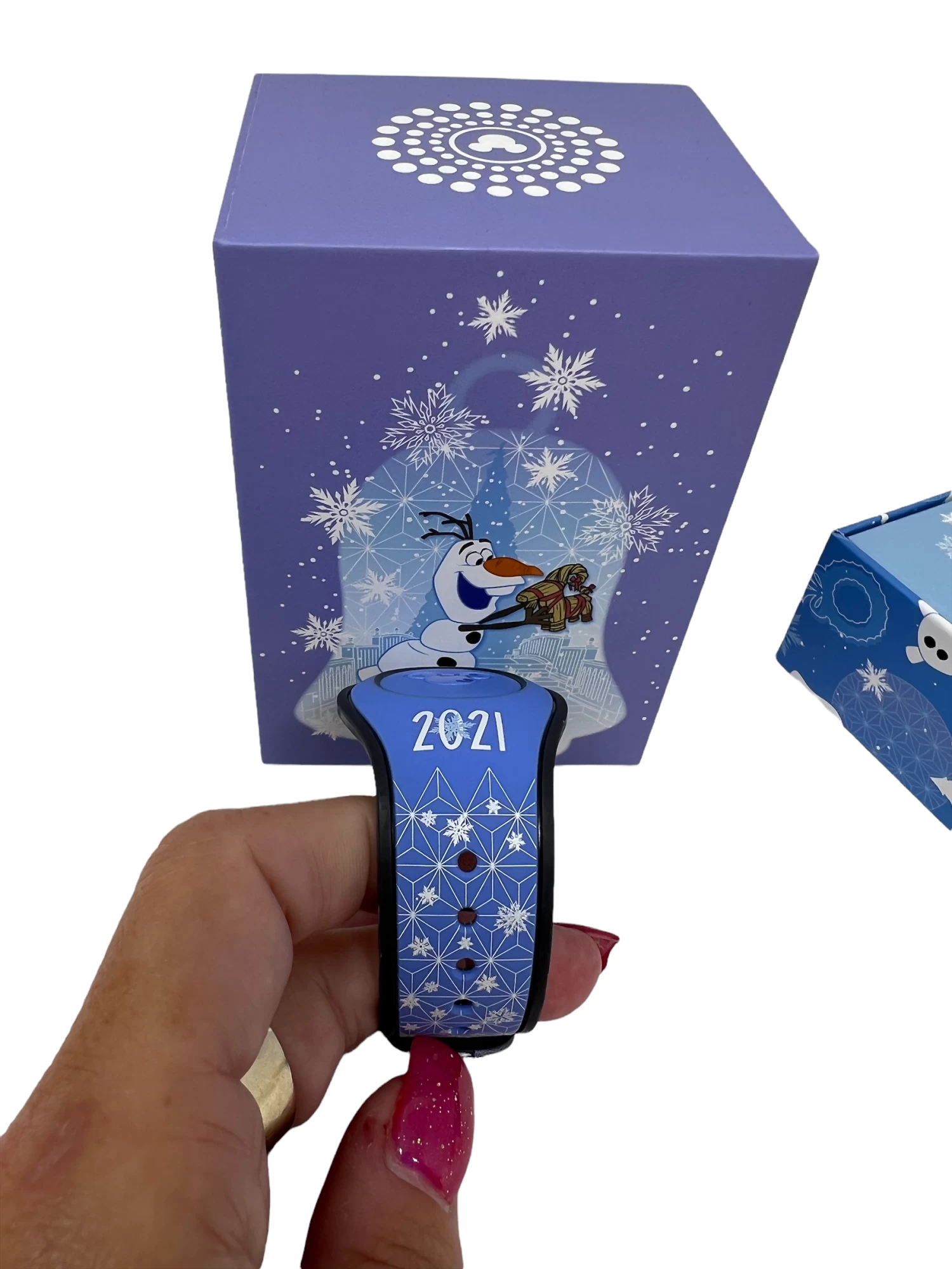 Disney Epcot Festival Of Holidays 2021 Olaf Magicband 6 Disney Epcot Festival Of Holidays 2021 Olaf Magicband - Image 4