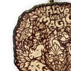 Disney Animal Kingdom 25th Anniversary 'Alive With Magic' Hanging Ornament -Disney Magic Shop image 2cb5ac5d 1384 4b2f 8893 330f68ab33b3