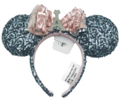 Disney Epcot France World Showcase Paris Sequin Ear Headband