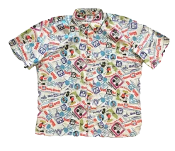 Walt Disney World 50th Anniversary Retro Reyn Spooner Classic Woven Shirt