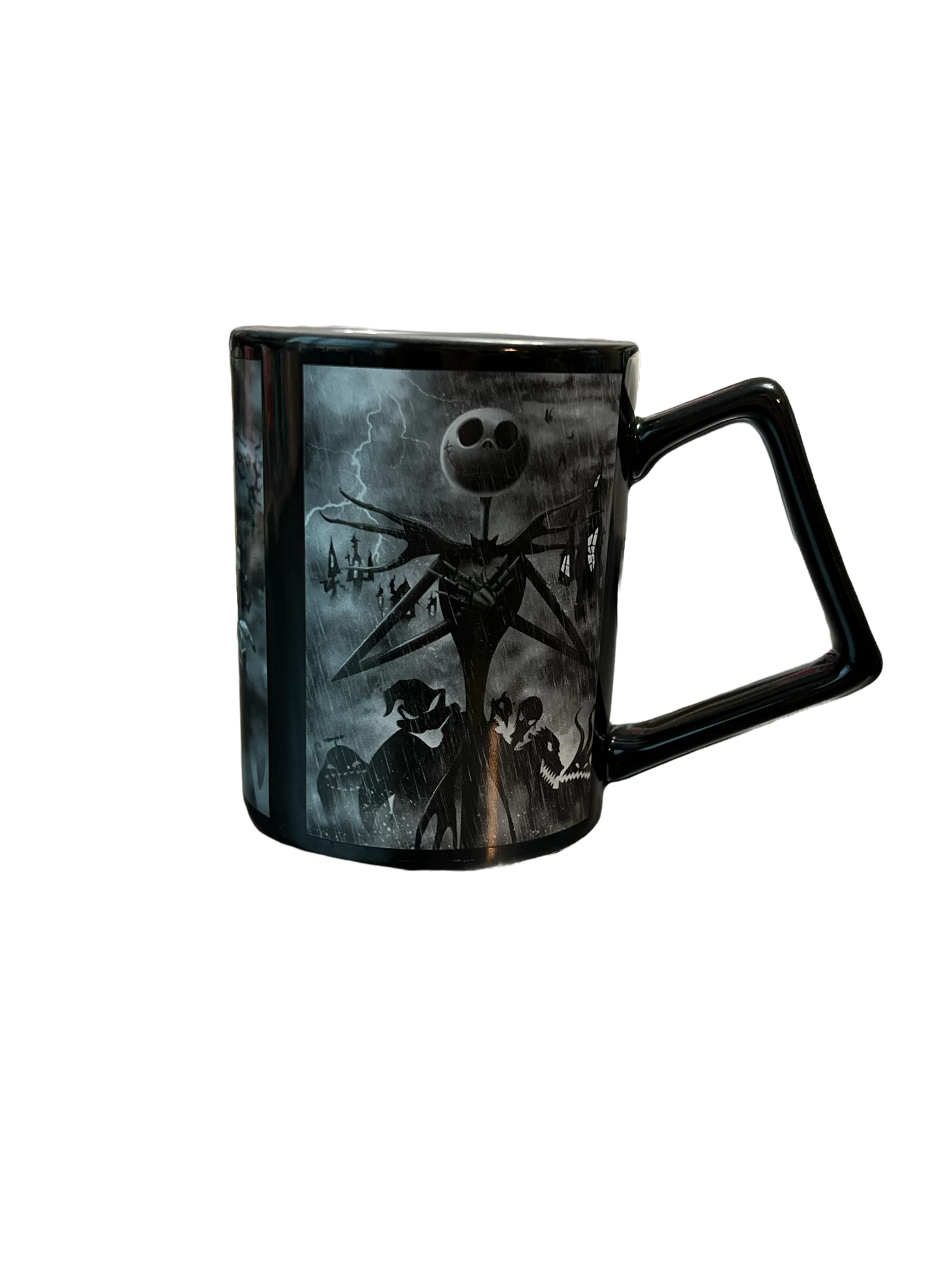 Disney Nightmare Before Christmas Jack Skellington Sally Scene Mug 3 Disney Nightmare Before Christmas Jack Skellington Sally Scene Mug