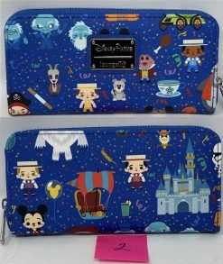 Disney Parks Icon Attractions Celebrations Loungefly Wallet -Disney Magic Shop image 4dc7ec32 ffd9 423a a0d1 df5a3694ad73