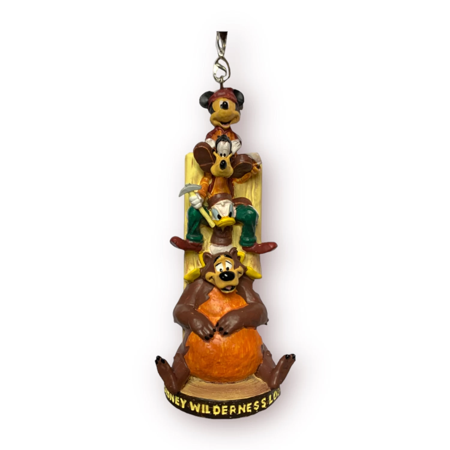 Disney Mickey & Friends Totem Pole Hanging Ornament - Wilderness Lodge Exclusive 3 Disney Mickey & Friends Totem Pole Hanging Ornament - Wilderness Lodge Exclusive