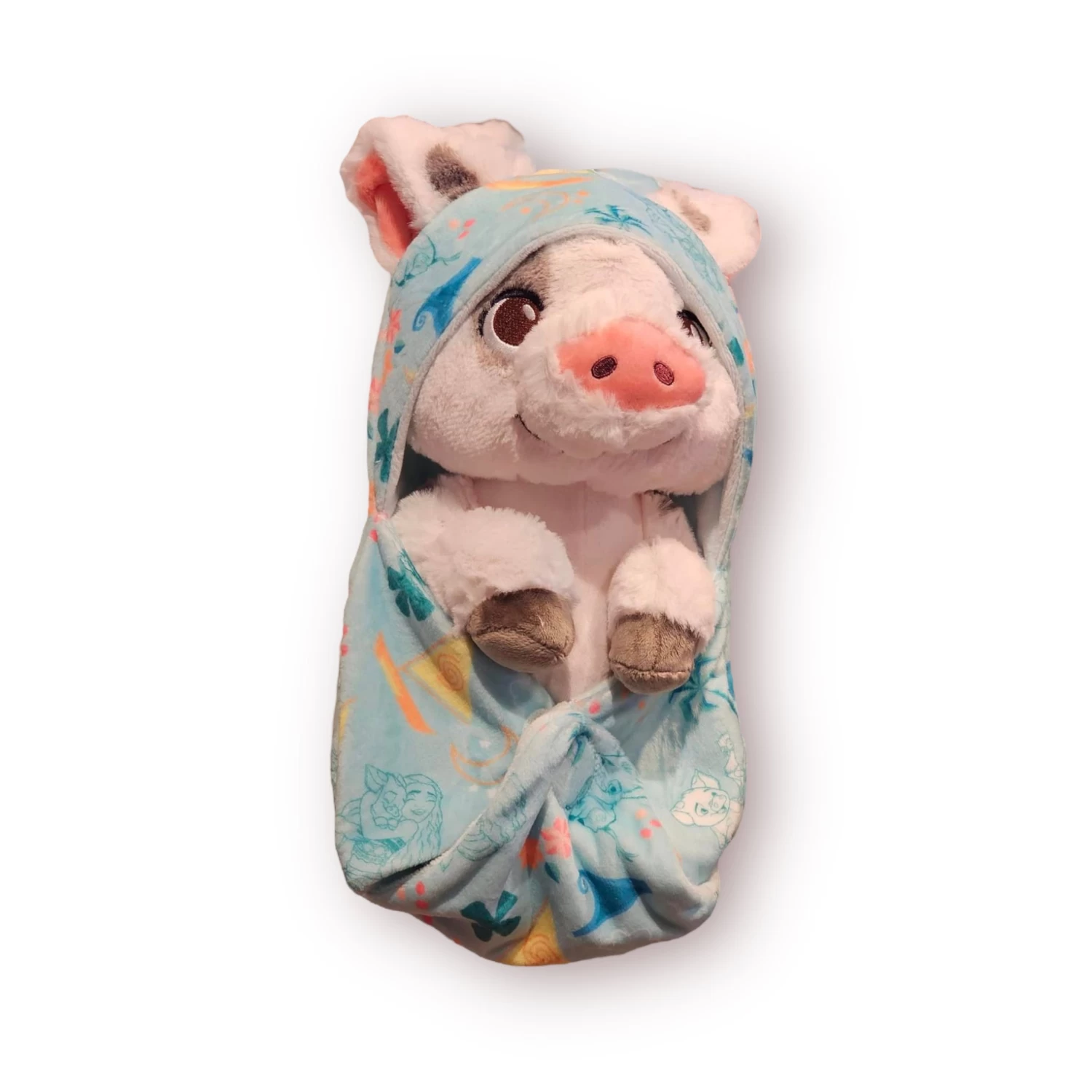 Disney Babies Pua Plush With Hooded Blanket 3 Disney Babies Pua Plush With Hooded Blanket