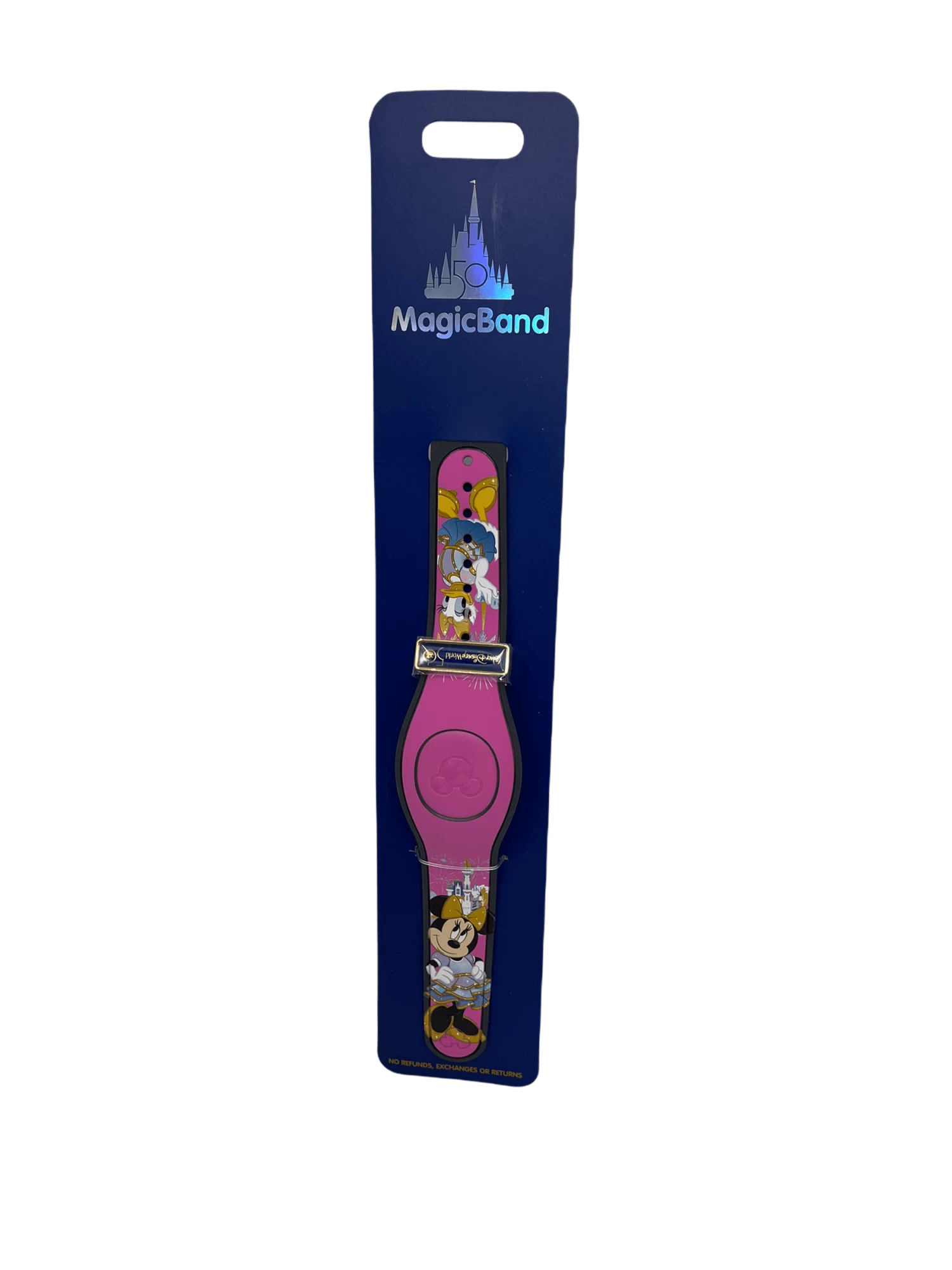 Walt Disney World 50th Anniversary Minnie Mouse And Daisy Duck MagicBand 2 3 Walt Disney World 50th Anniversary Minnie Mouse And Daisy Duck MagicBand 2
