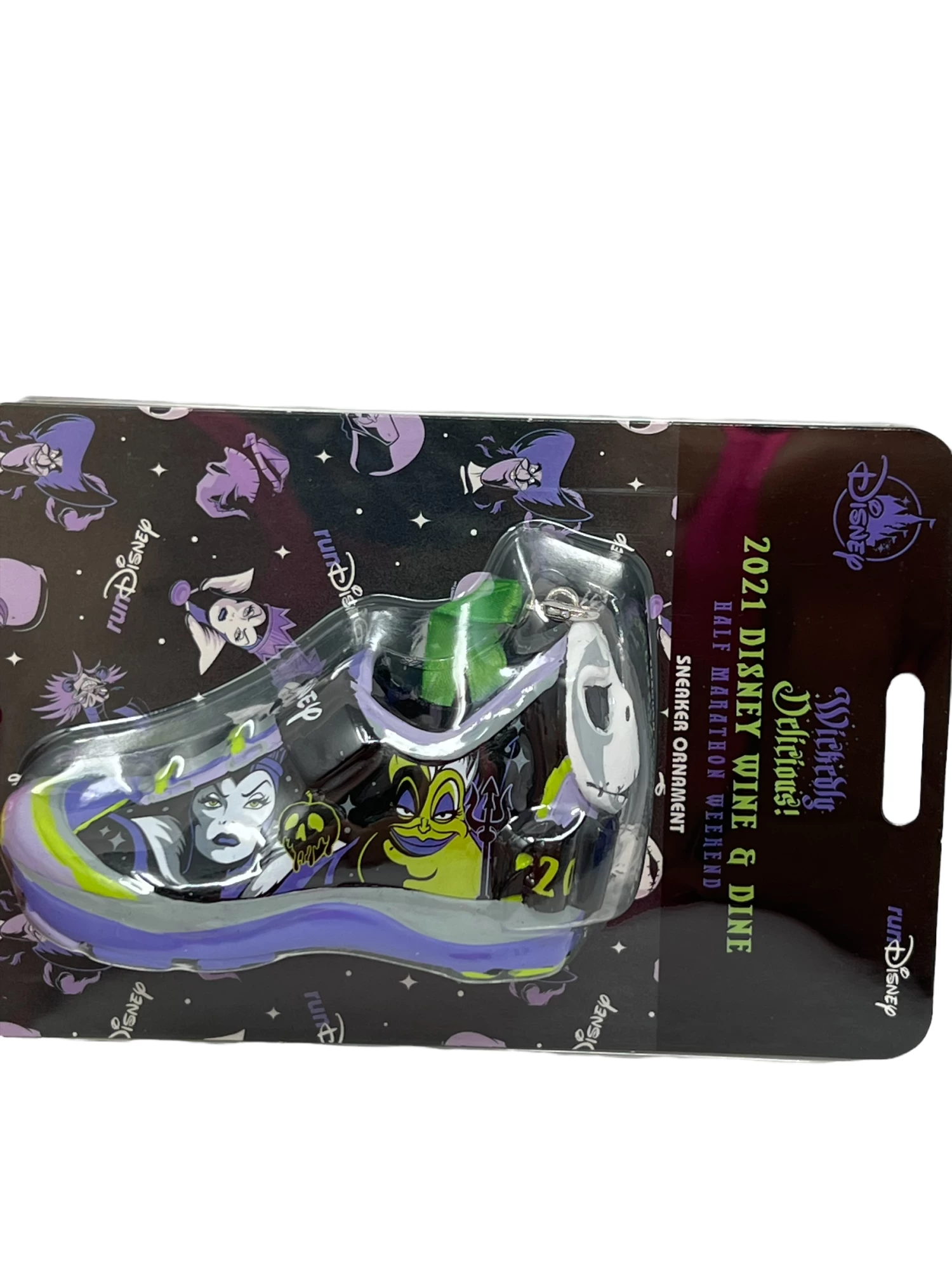 RunDisney Wine And Dine 2021 Shoe Ornament-Jack Skellington 3 RunDisney Wine And Dine 2021 Shoe Ornament-Jack Skellington