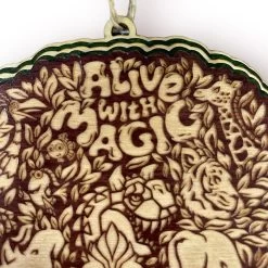 Disney Animal Kingdom 25th Anniversary 'Alive With Magic' Hanging Ornament -Disney Magic Shop image 7197a87c 1f0e 4f97 ace2 ccc7e996f6c4