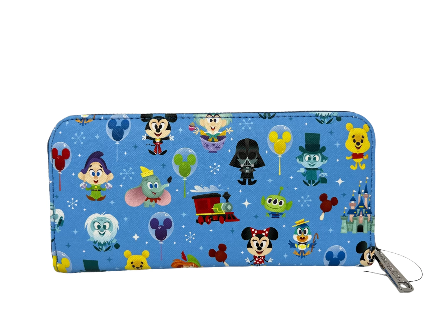 Disney Parks Icons 2022 Loungefly Wallet-Castle, Mickey, Haunted Mansion 4 Disney Parks Icons 2022 Loungefly Wallet-Castle, Mickey, Haunted Mansion - Image 2