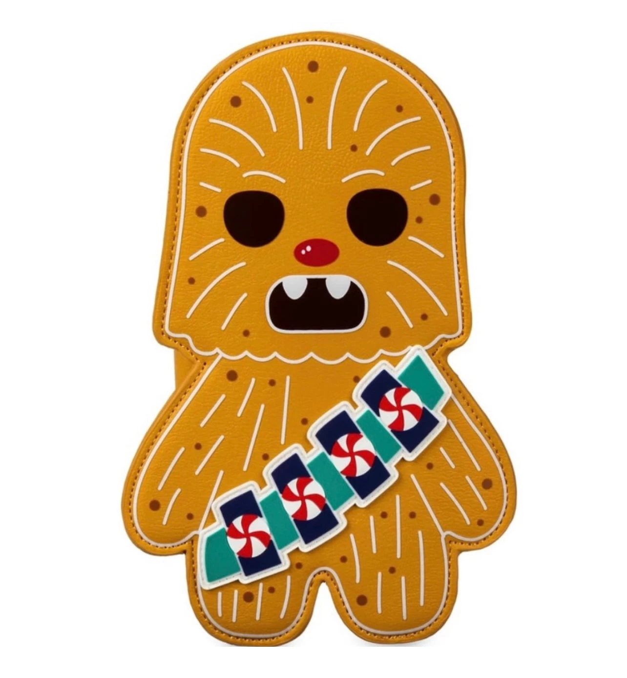 Disney Chewbacca Holiday Loungefly Crossbody Purse 4 Disney Chewbacca Holiday Loungefly Crossbody Purse - Image 2