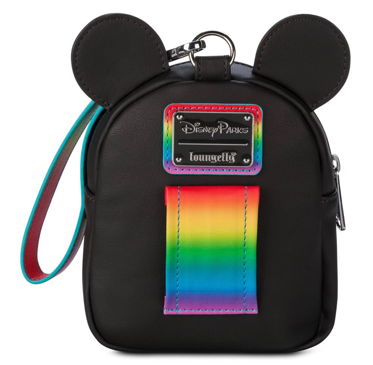 Disney Mickey Rainbow Pride Loungefly Backpack Wristlet 2022 4 Disney Mickey Rainbow Pride Loungefly Backpack Wristlet 2022 - Image 2