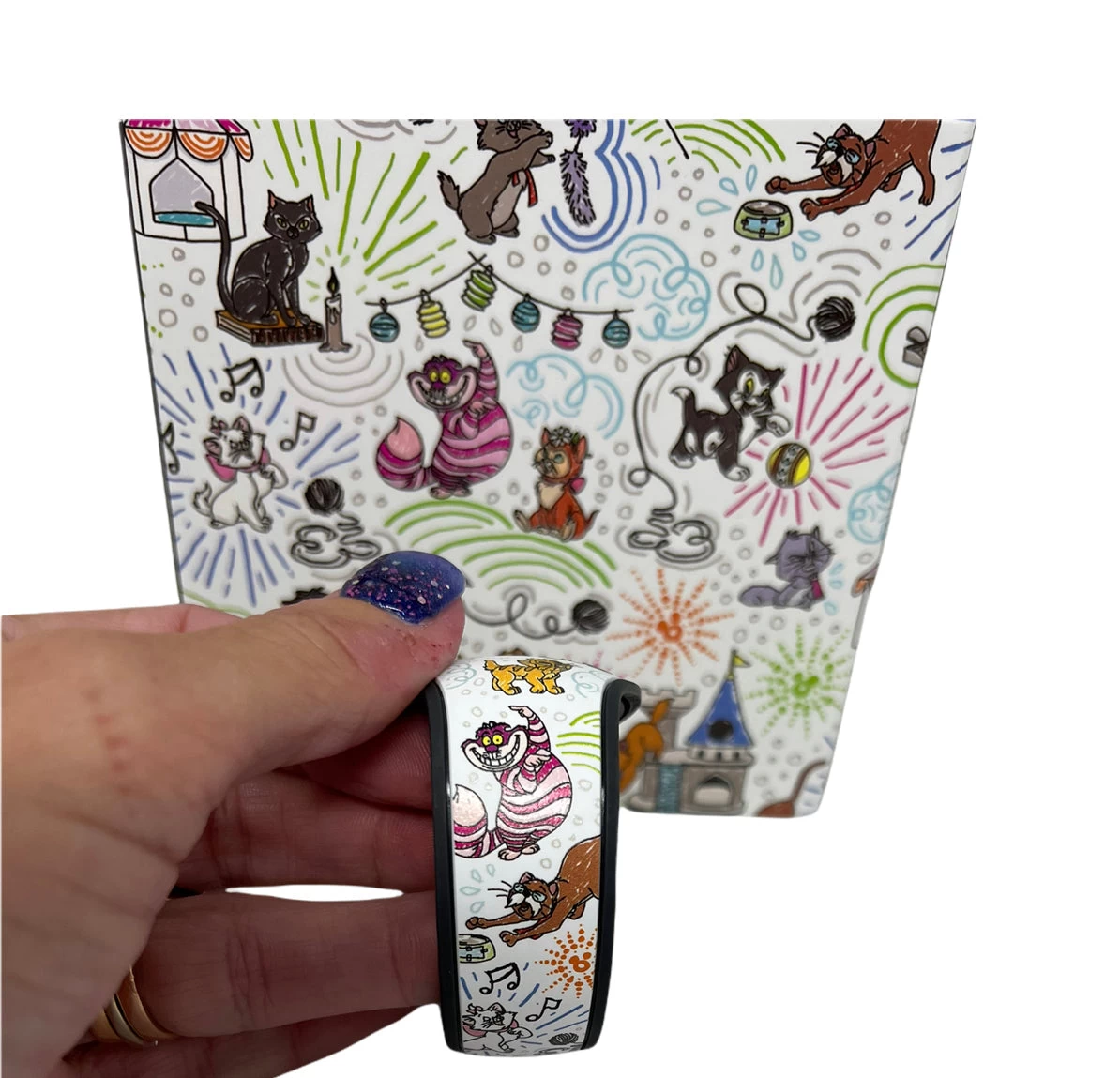 Disney Dooney And Bourke Cat Sketch Magicband-Limited Release 5 Disney Dooney And Bourke Cat Sketch Magicband-Limited Release - Image 3