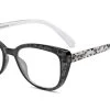 Disney The Dreamerx Foster Grant® Reading Glasses Black/Crystal, Mickey Mouse Print -Disney Magic Shop tn images D REA Dreamer Angle Black 2 jpg w1822